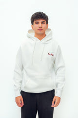“DUAL STATE” Hoodie – White
