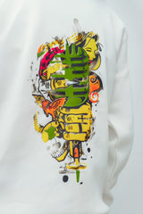 “DUAL STATE” Hoodie – White