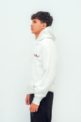 “DUAL STATE” Hoodie – White