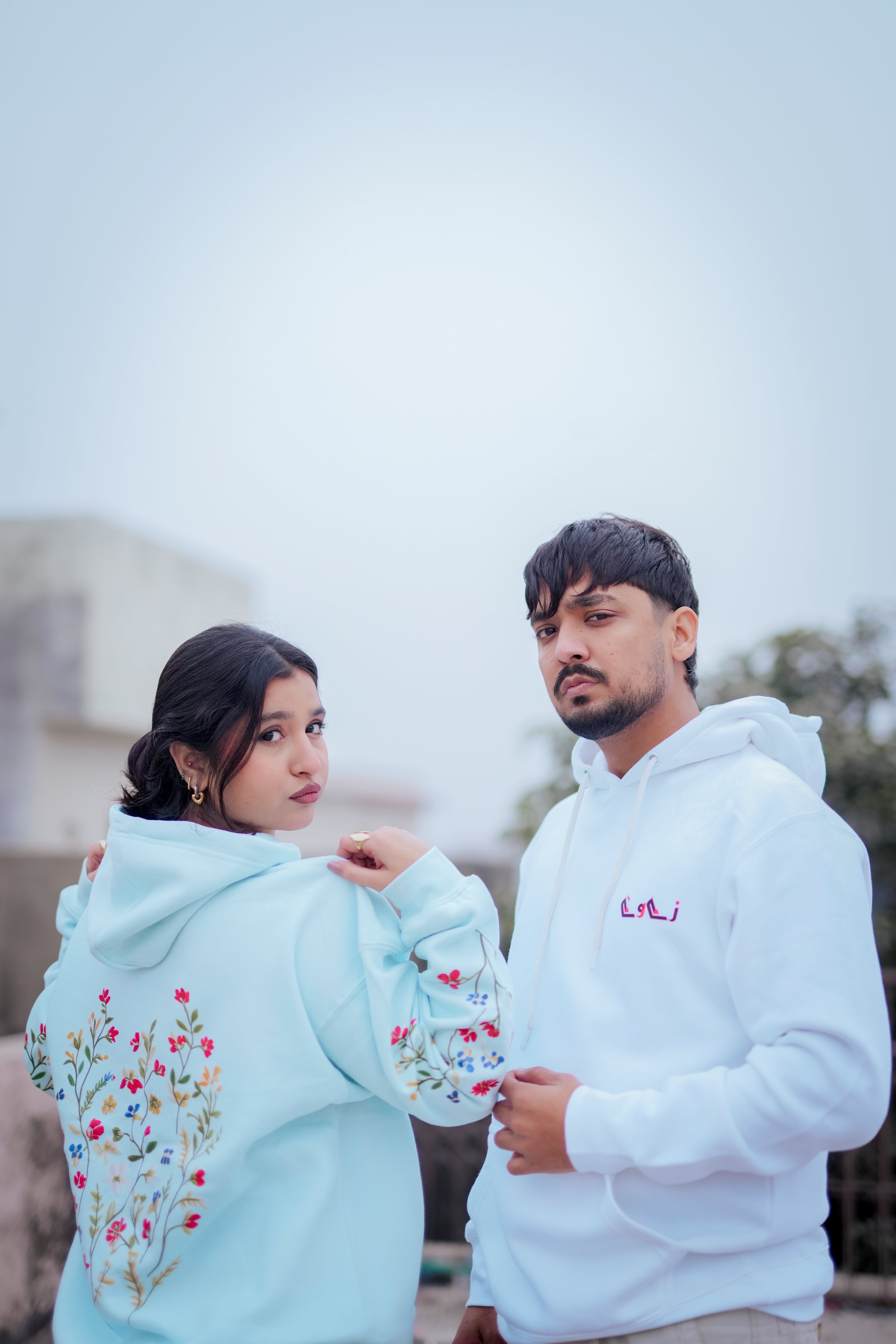 ''SKYBLOOM'' Hoodie - Floral - For Her