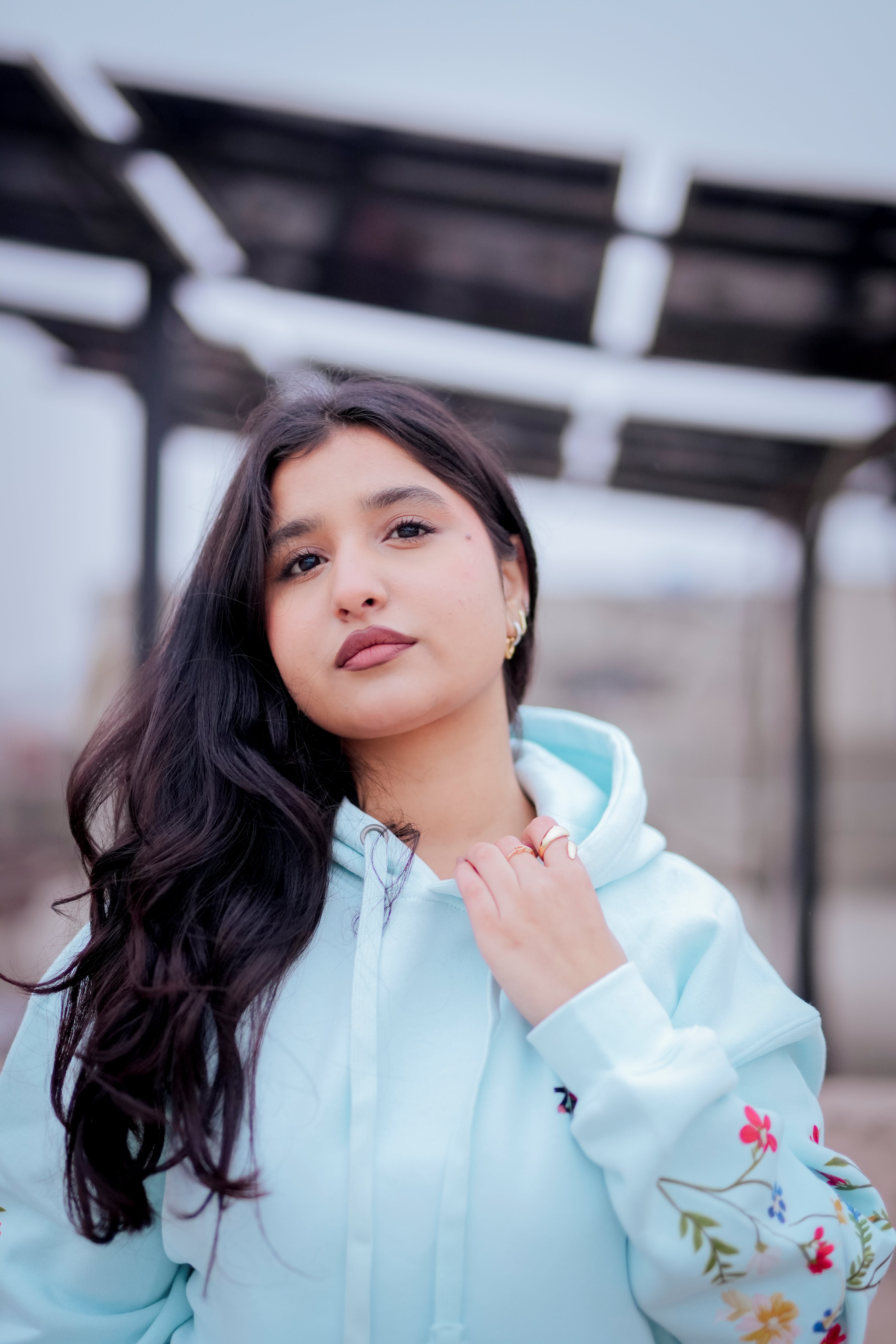 ''SKYBLOOM'' Hoodie - Floral - For Her