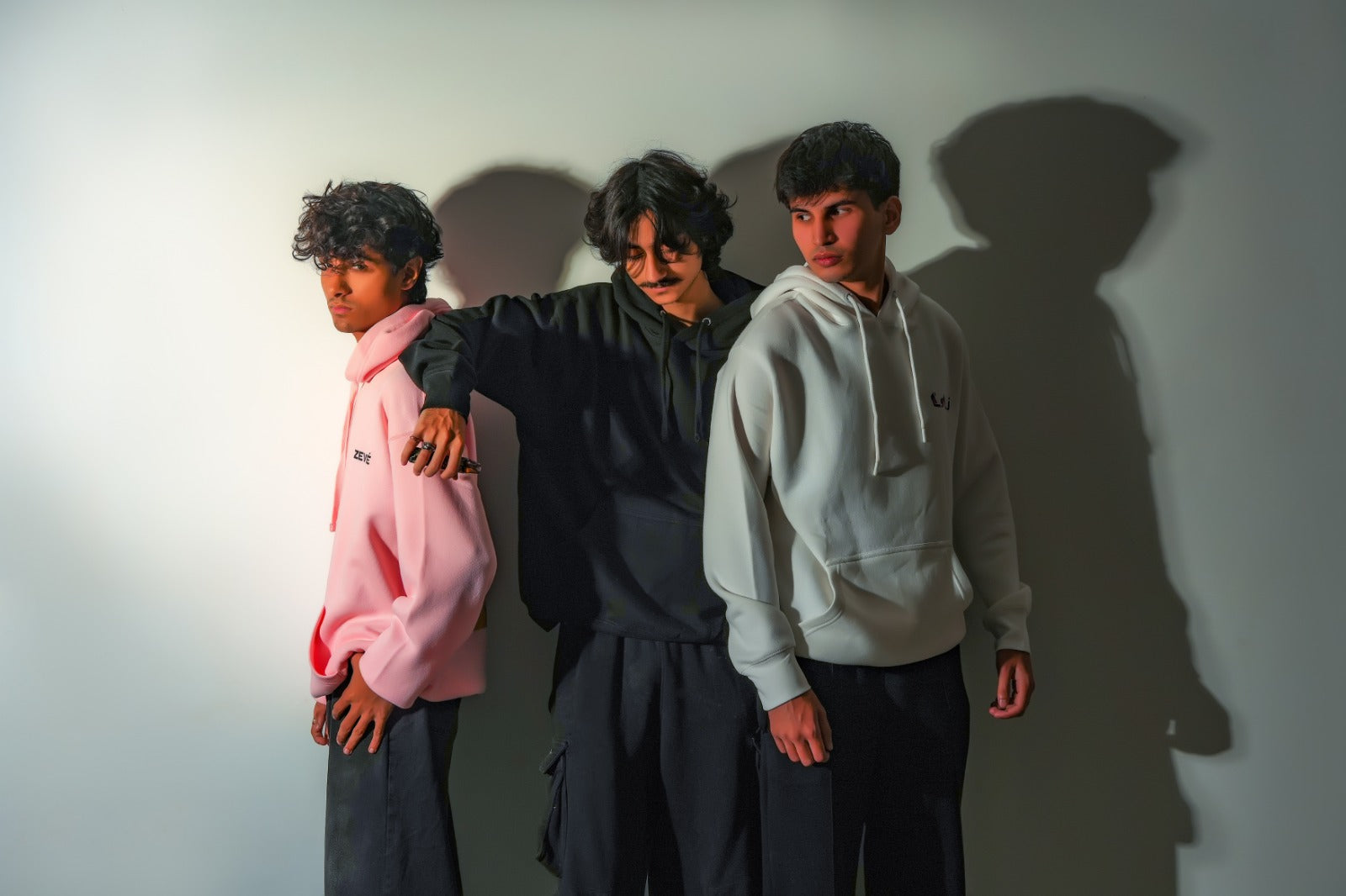 “DUAL STATE” Hoodie – White