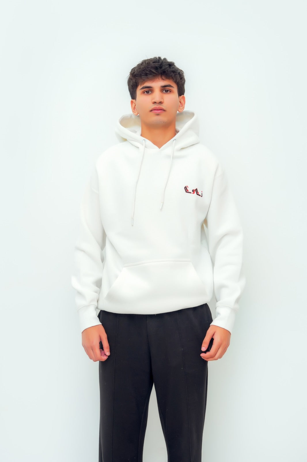 “DUAL STATE” Hoodie – White