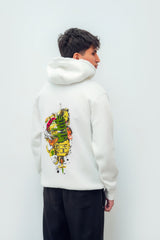 “DUAL STATE” Hoodie – White
