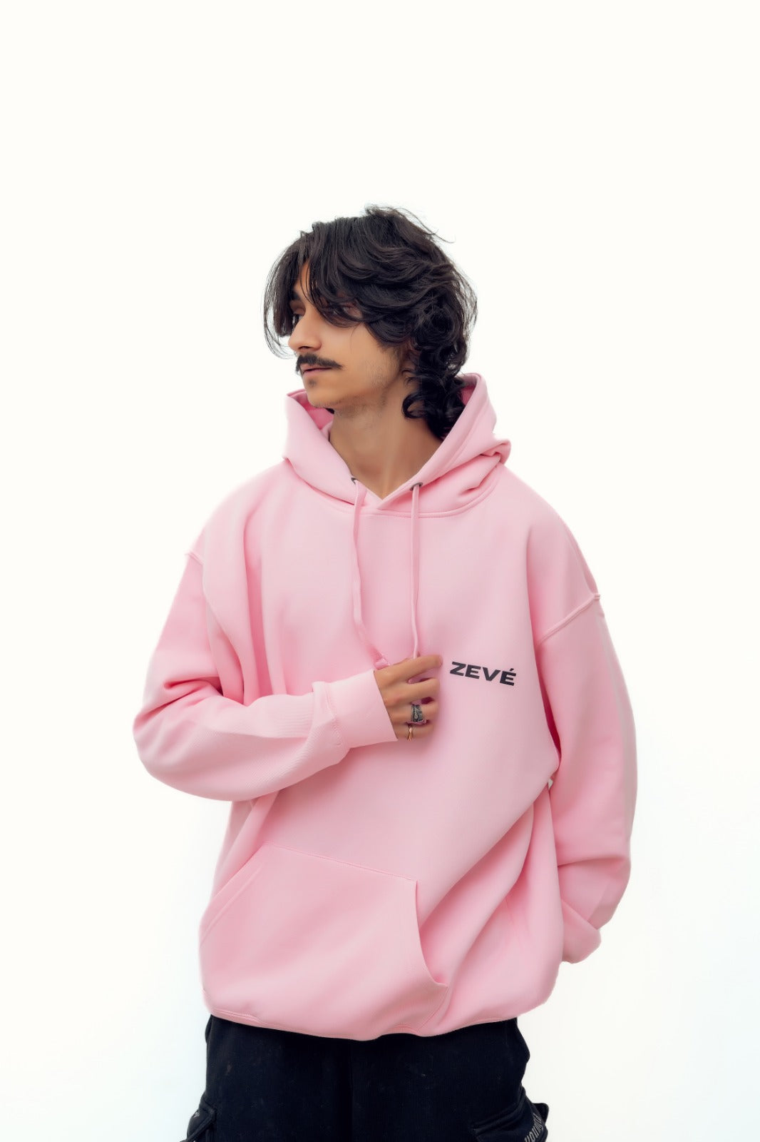 “DIGITAL REBEL” Hoodie – Pink
