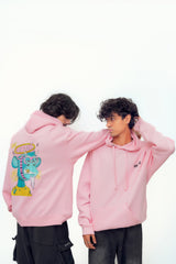 “DIGITAL REBEL” Hoodie – Pink